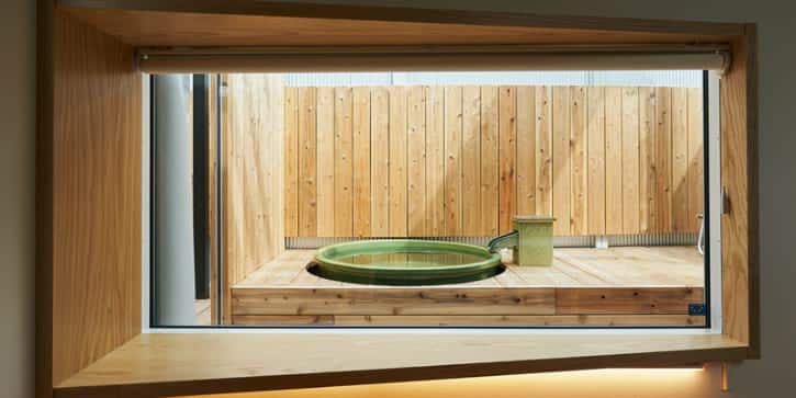Open-air Bath at Blanc Fuji