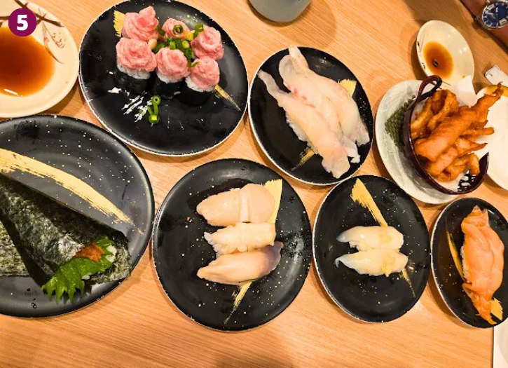 5. Hakodate Gourmet Kaitenzushi Kantaro Grand Front Osaka