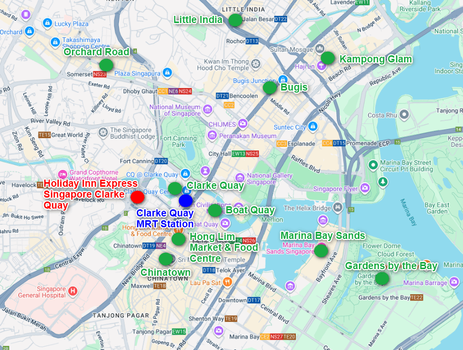 Holiday Inn Express Map