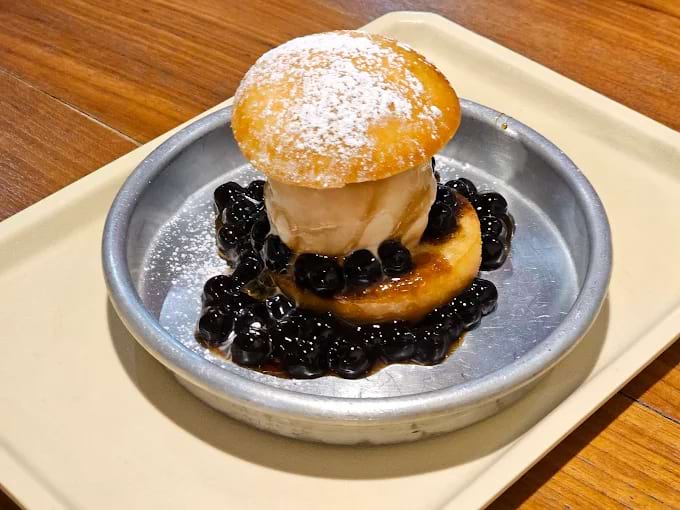 Fried Mantou with Ice Cream