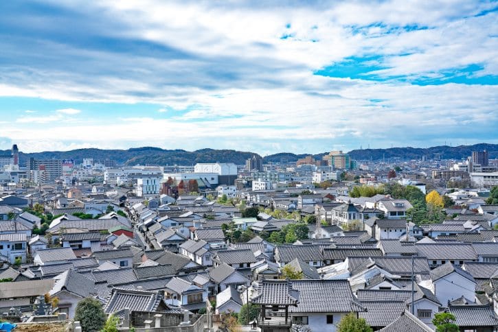 View from Achi Shrine
