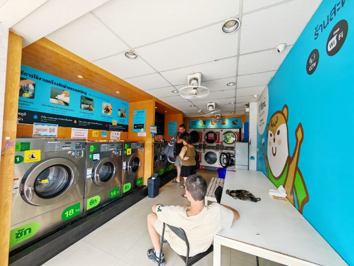 Self-service Laundromats