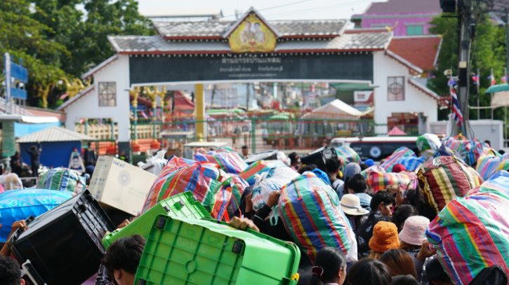 Thailand and Cambodia Border