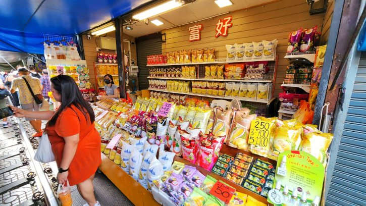 Dried Mango and Dried Durian