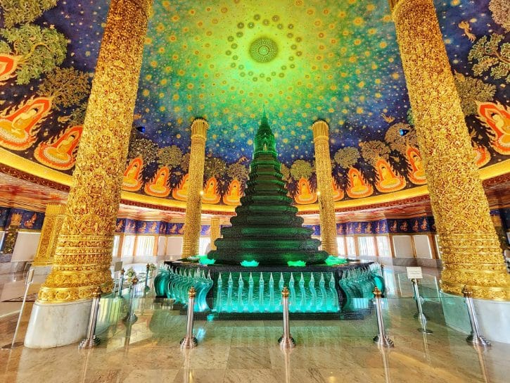 The Emerald Glass Stupa