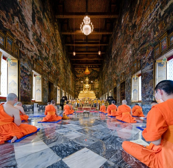 Thailand Monks
