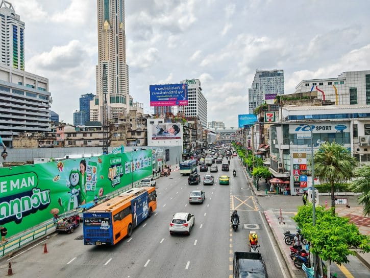 Traffic in Bangkok