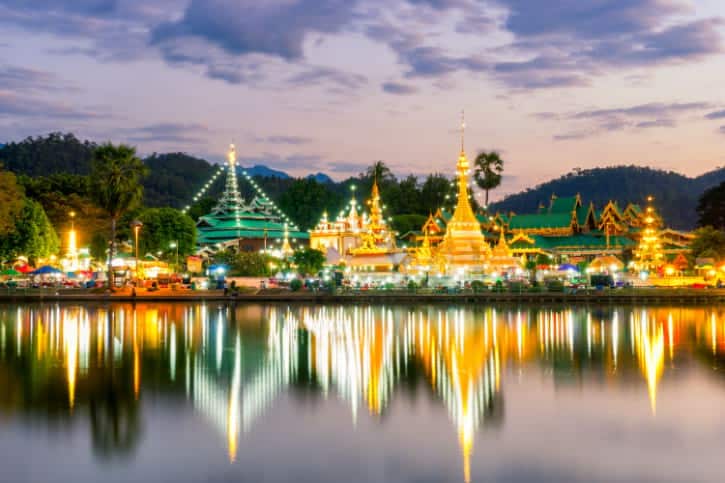 Wat Jong Kham and Wat Chong Klang