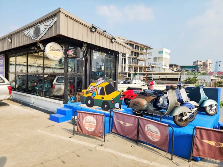 Vintage Vespa Thailand