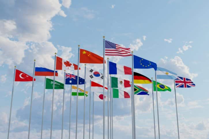 Multinational Flags