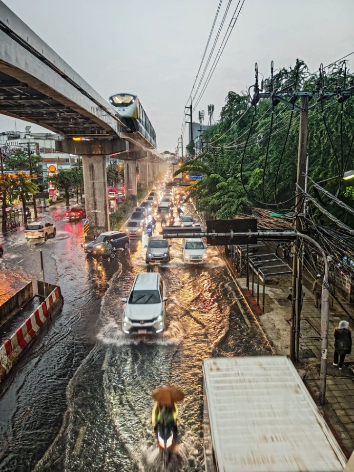 Raining Season in Bangkok