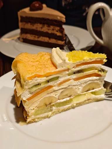 Fresh Fruit Mille Crepes at HARBS