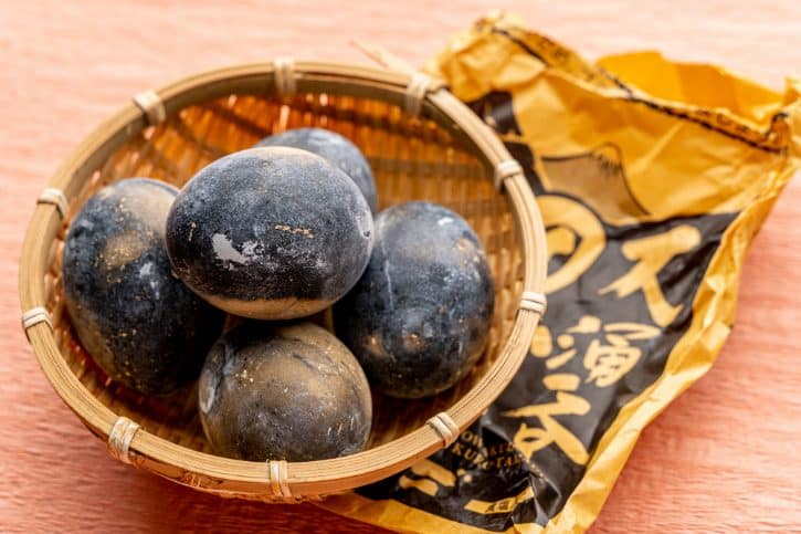 Black Egg at Owakudani