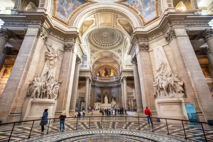 Inside View of Panthéon