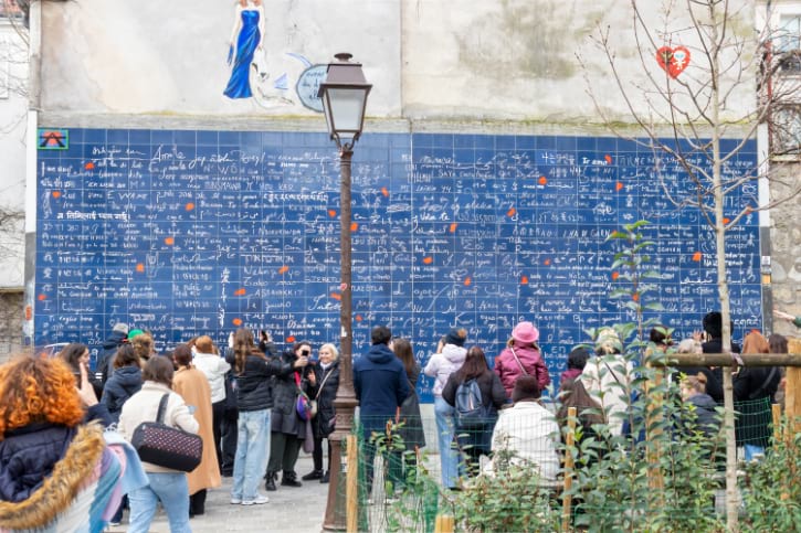 The Wall of "I love you"