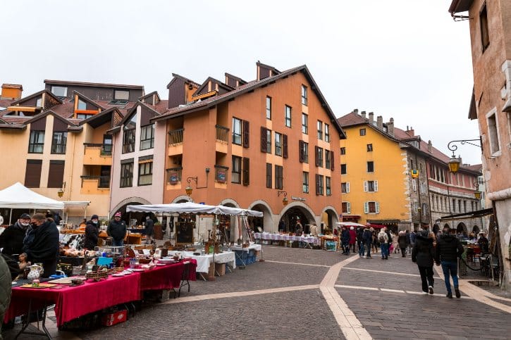 Annecy Old Town Markets