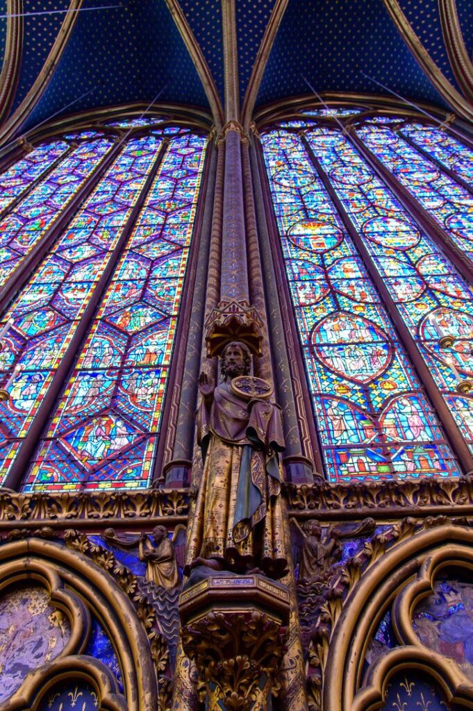 Sainte Chapelle Apostle Statue