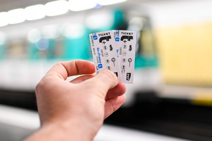 Paris Metro Ticket