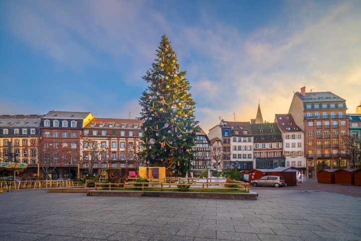 Christmas Market In Strasbourg
