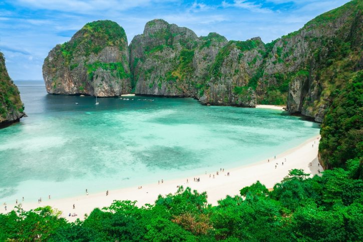 Maya Bay On Koh Phi Phi