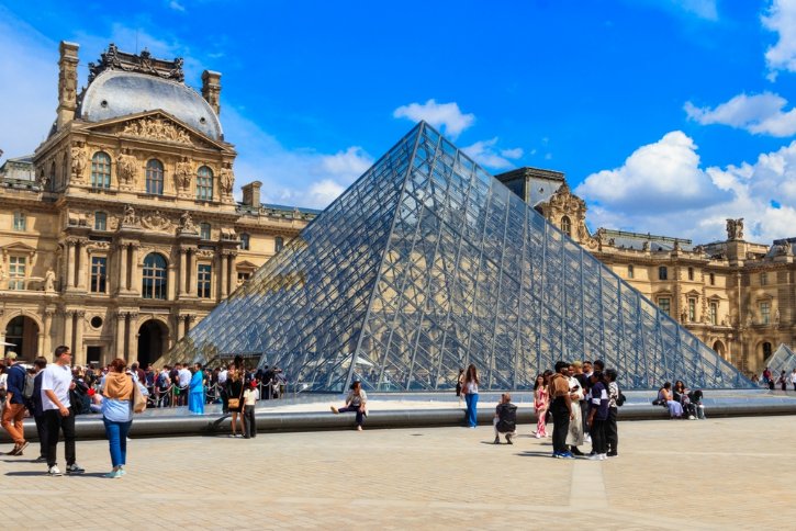 Louvre Museum Glass Pyramid