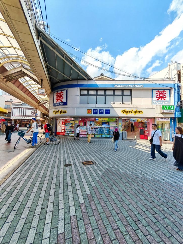 Kyoto Bicycle On Shopping Street