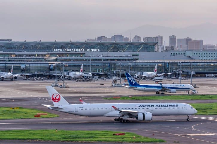 Haneda Airport in Tokyo