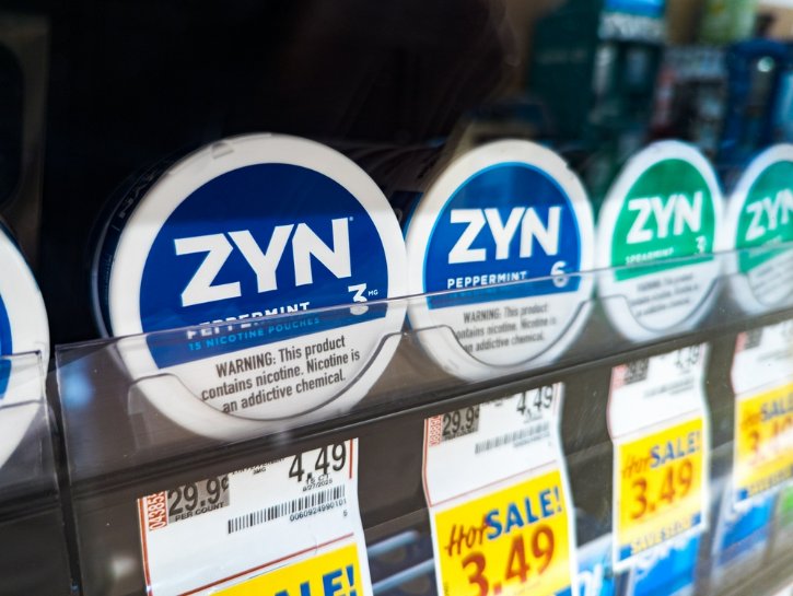 ZYN Nicotine Pouches Display