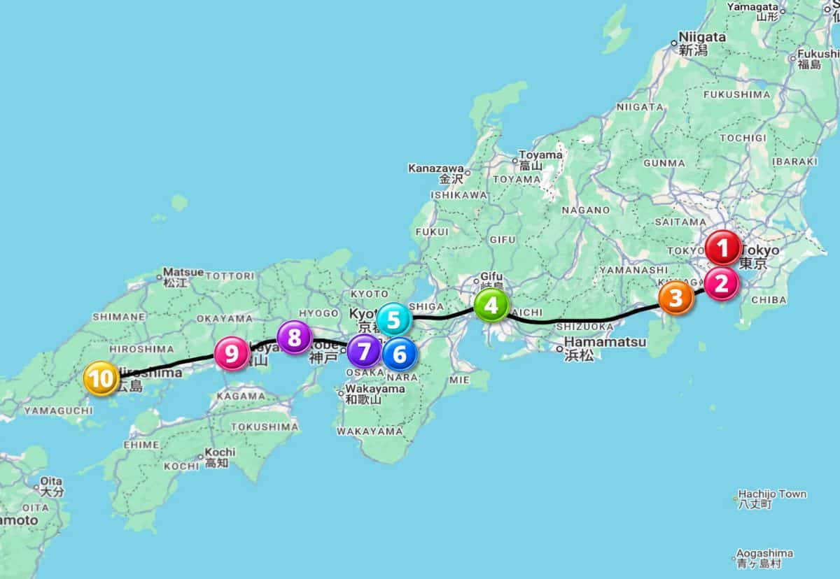 The Easiest Train Route to See the Best of Japan