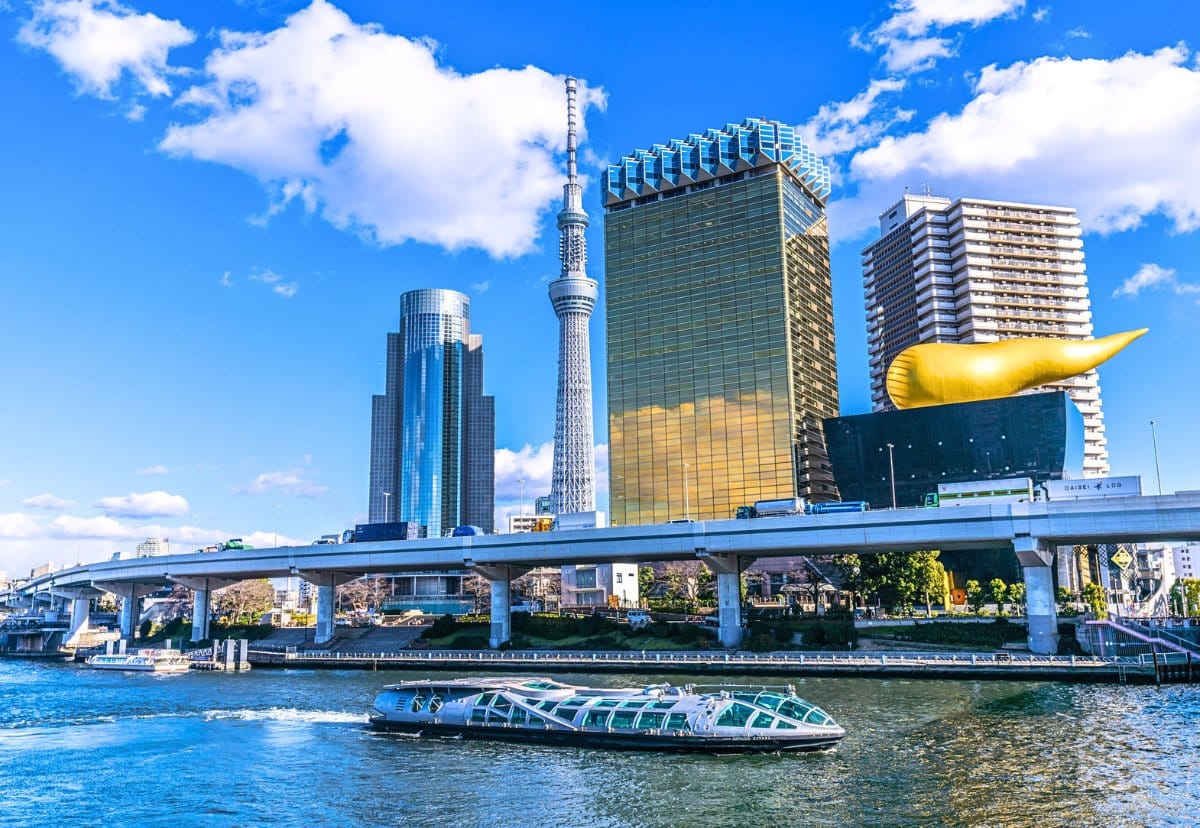 Tokyo Skytree and Sumida River