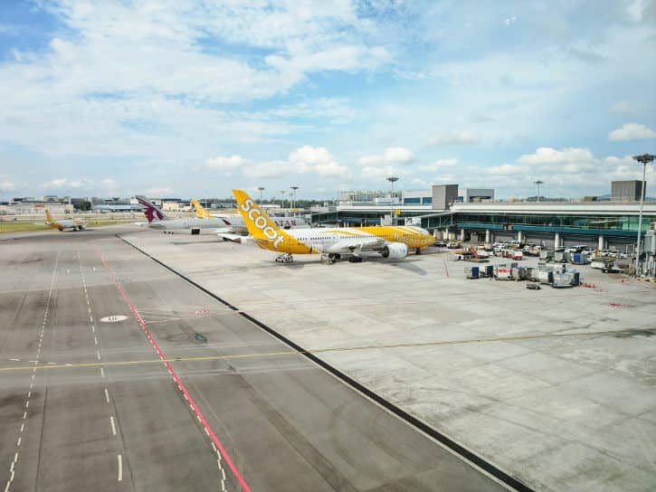 Changi Airport Aircraft