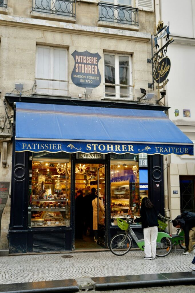 Stohrer Paris Pastry Shop Exterior
