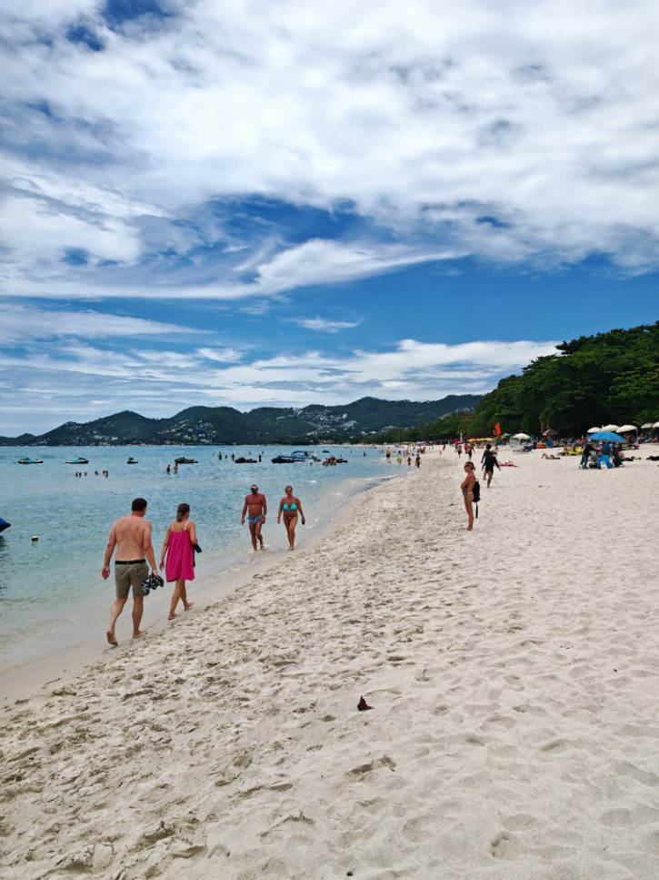 People On Thai Beach