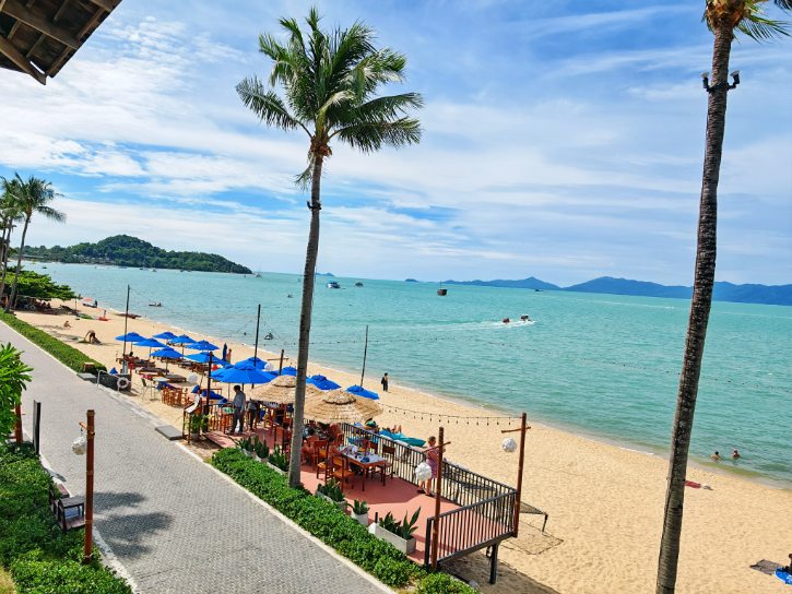 Bophut Beach Tropical Seaside View