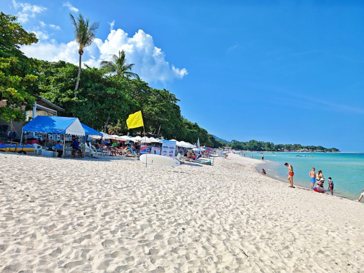 Chaweng Beach White Sand Shore
