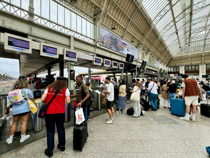 Luggage At Gare De Lyon