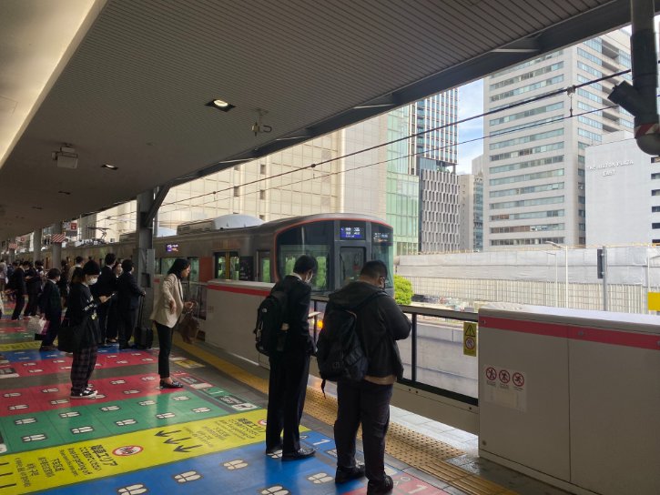 Osaka Station Train Platform