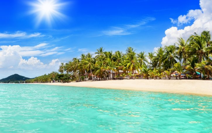 Maenam Beach Turquoise Waters