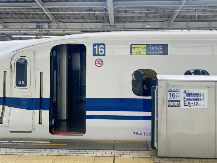 Shinkansen Platform And Door