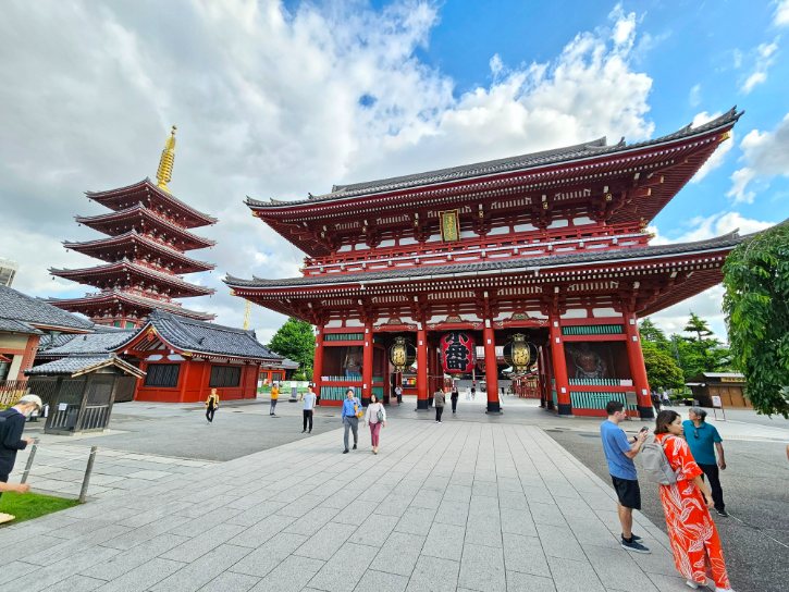 Sensoji Temple In Tokyo
