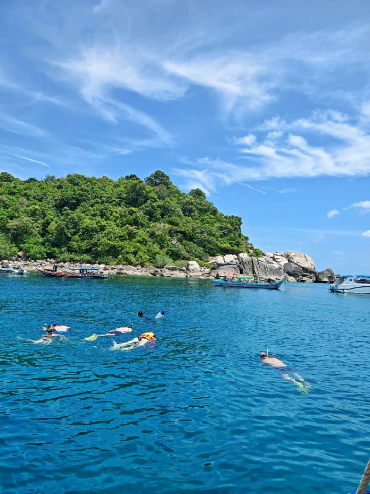Snorkeling In Clear Thai Waters