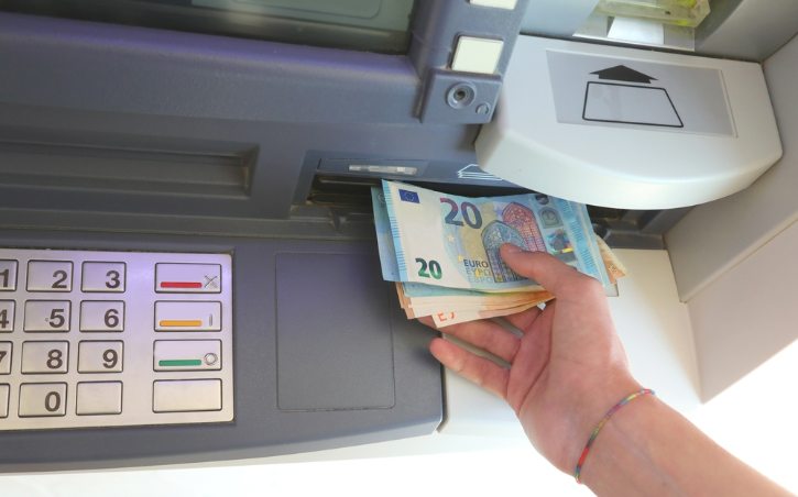 Withdrawing Euros From ATM