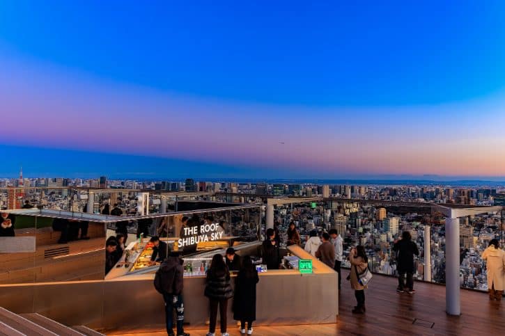 Shibuya Sky Observation Deck Tokyo
