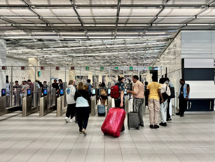 Paris Metro Entry Gates