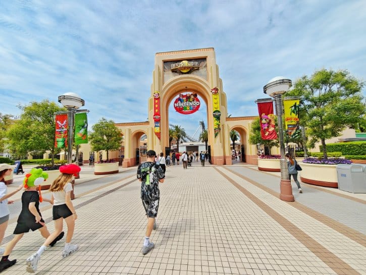 Entrance of Universal Studios Japan