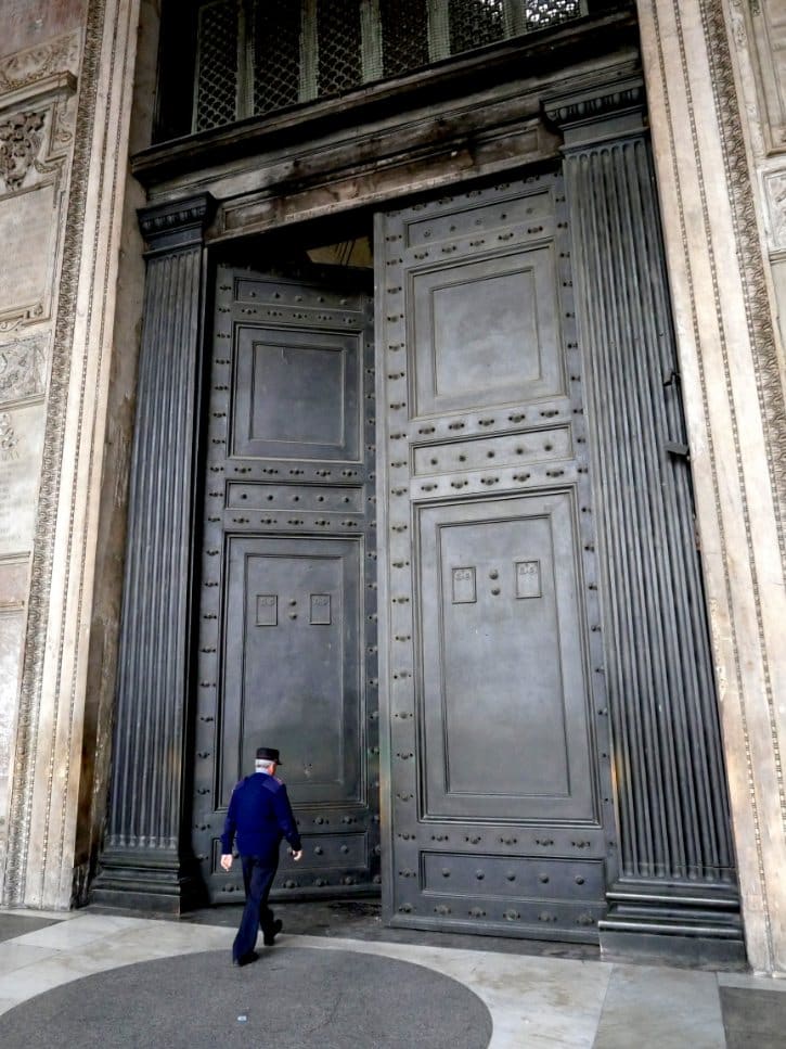 Giant Bronze Doors Of Pantheon