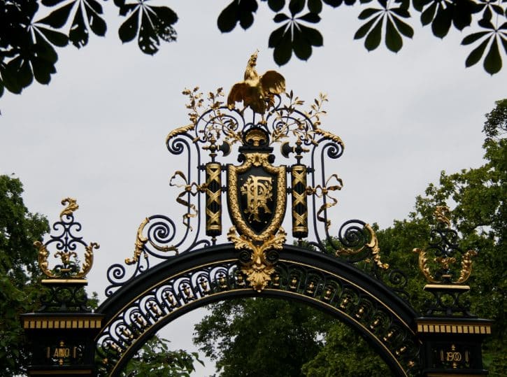 Elysee Palace Garden