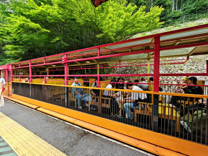 Car 5 of Sagano Romantic Train