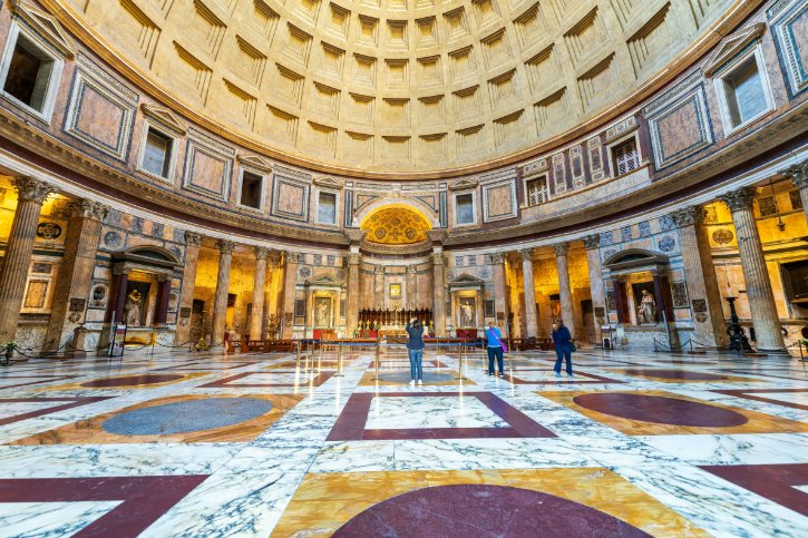 Pantheon Ancient Marble Floor