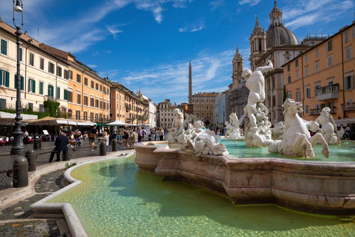 Four Rivers fountain Piazza Navona